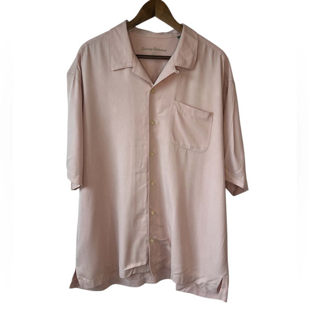 Tommy Bahama Men’s 100% Silk Button Down Shirt